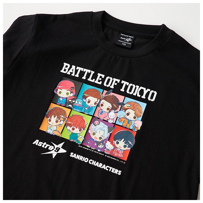BATTLE OF TOKYO Astro9×SANRIO CHARACTERS Jr.半袖Tシャツ（115500