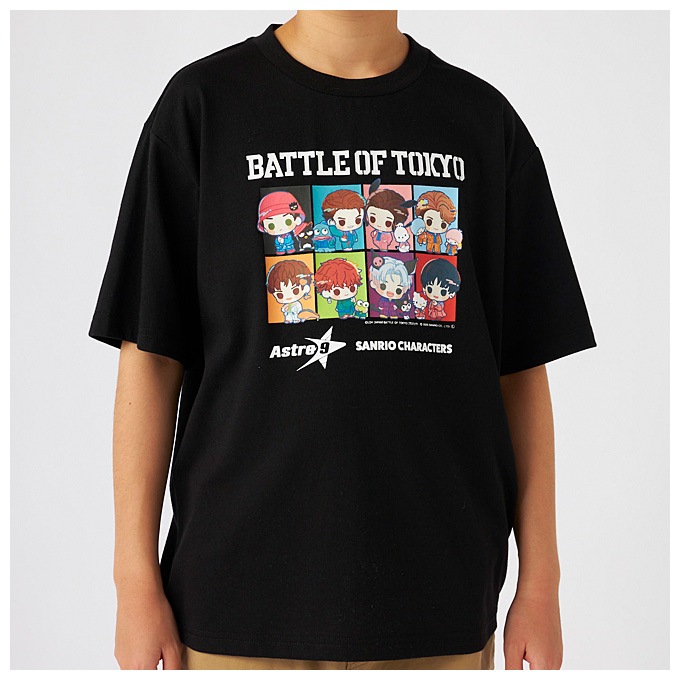 BATTLE OF TOKYO Astro9×SANRIO CHARACTERS Jr.半袖Tシャツ（115500