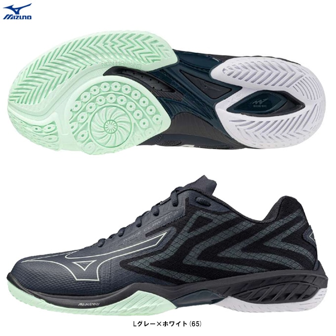 MIZUNO�ʥߥ��Ρ˥������֥�����EL2 �磻�� WAVE CLAW EL2 WIDE��71GA2584�˥Хɥߥ�ȥ󥷥塼�� �Хȥߥ�ȥ� �饱�åȥ��ݡ��� �� ���� 4E���� �˽����� ��˥��å���