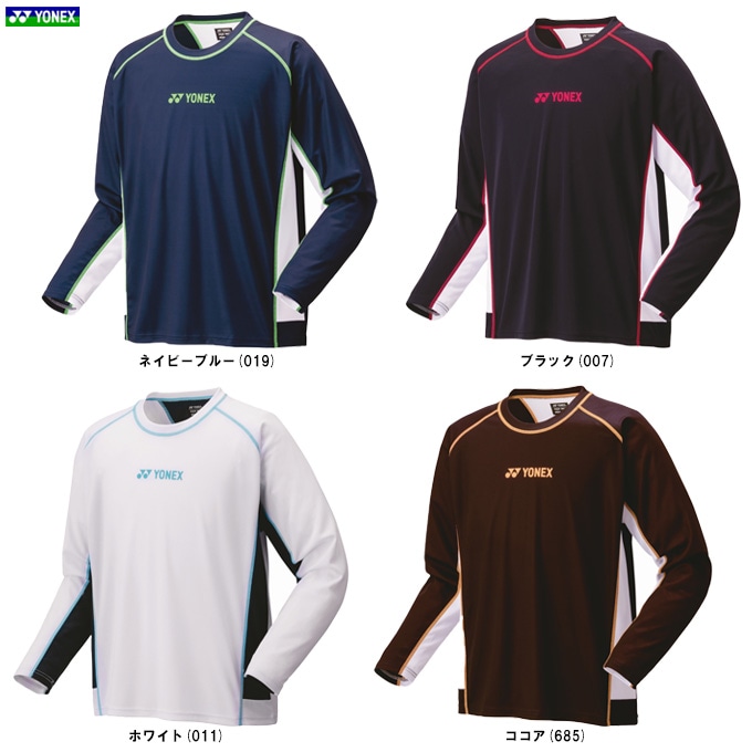 YONEX ヨネックス ロングTシャツ 人気モデル YONEX 16596 ロングスリーブTシャツ ウェア(ユニ⁄メンズ) バドミントン・テニス ヨネックスメール便可-SUNFAST