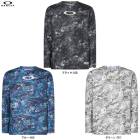 OAKLEY�ʥ������꡼��STRIKING QD LS GRAPHIC TEE 8.0��FOA408261�˥��ݡ��� �ȥ졼�˥� �ե��åȥͥ� �۴�®�� Ĺµ ����T ������ ������ ���