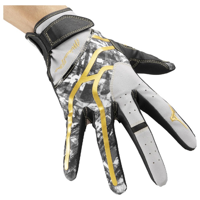 ホワイト/Lのみ】MIZUNO（ミズノ）限定 ミズノプロ 守備手袋 右手用(左