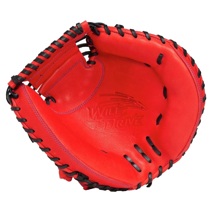 MIZUNO（ミズノ）限定 軟式用キャッチャーミット ウィルドライブ ブルー 捕手用 B-D型（1AJCR33700）野球 キャッチミット 一般用 MIZUNO（ミズノ）限定 軟式用キャッチャーミット ウィルドライブ