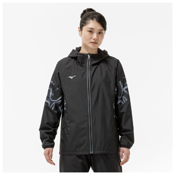 MIZUNO（ミズノ）限定 ブレスサーモウォーマージャケット パンツ 上下セット（32MEC831/32MFC831）保温 防風 フード付き レディース MIZUNO（ミズノ）限定 ブレスサーモウォーマージャケット パンツ 上下