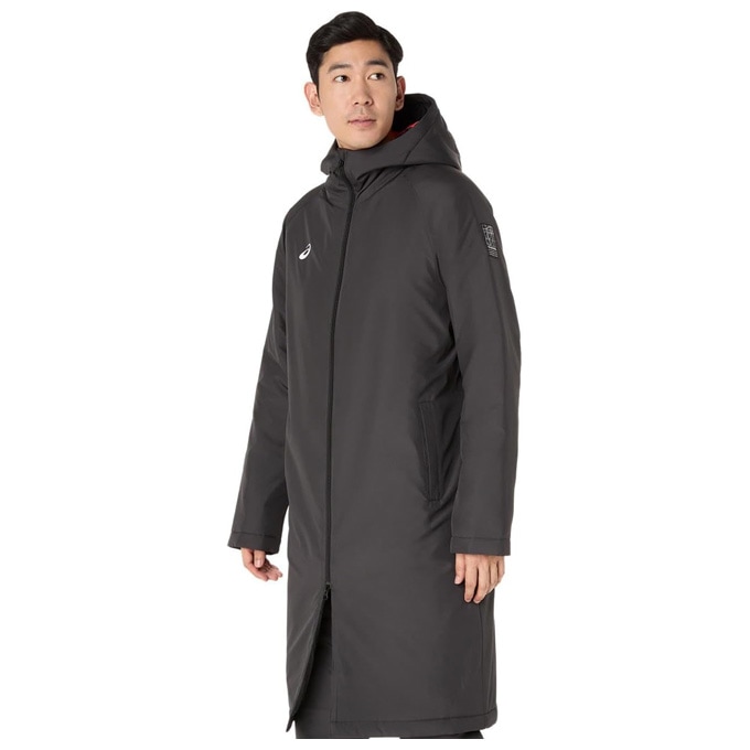 ASICS（アシックス）中わたロングコート（2031F180）スポーツ