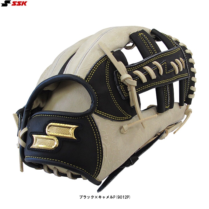 SSK 内野用グローブ SSK 軟式野球用グローブ ブラック×ブルー 内野用 サイズ6L SSK 軟式
