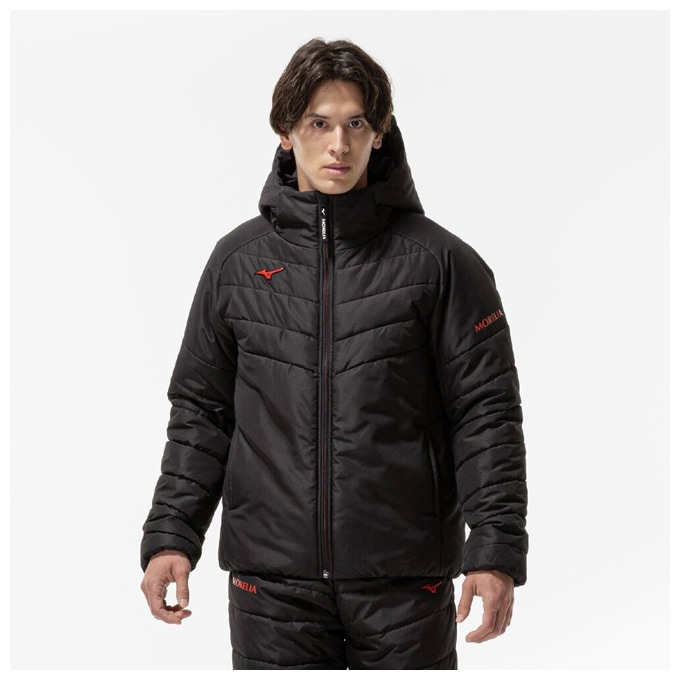 MORELIA フード付きダウンコート サッカー スポーツ フットサル MORELIA フード付きダウンコート サッカー スポーツ フットサル ミズノ