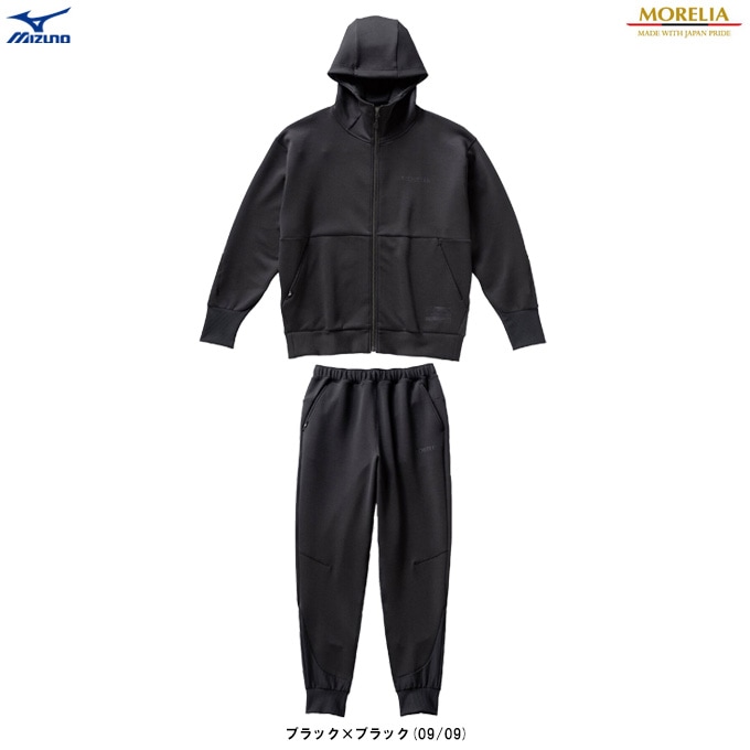 XLサイズのみ】MIZUNO（ミズノ）限定 モレリア ピーチスキンスウェット