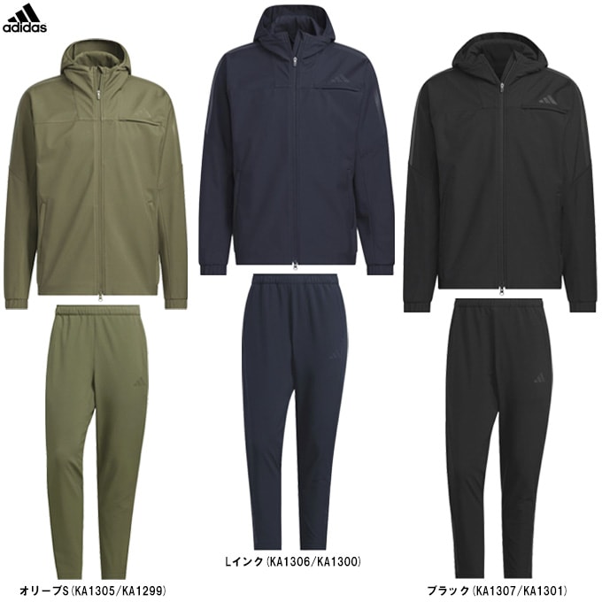 オリーブ/3XLのみ】adidas（アディダス）スリーストライプス ウインド