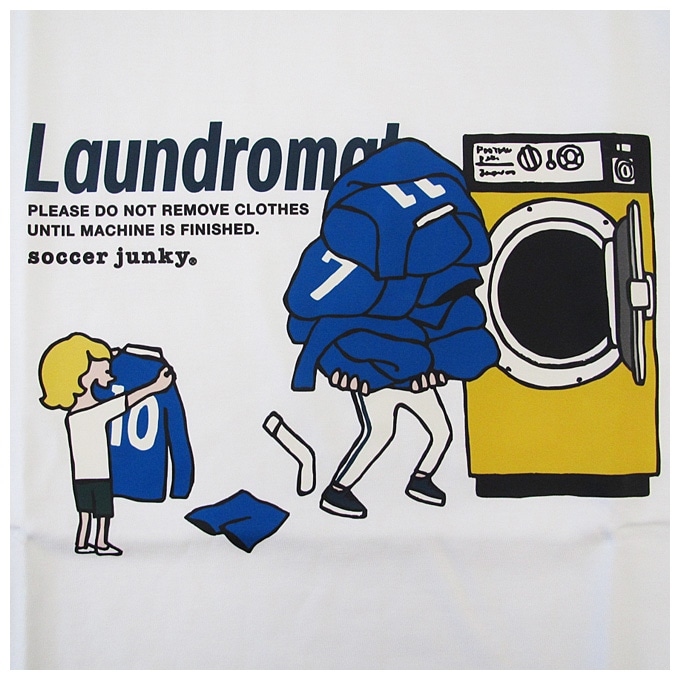 soccer junky（サッカージャンキー）Laundry プレミアム Tシャツ