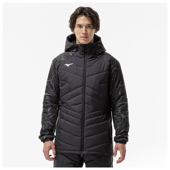 MIZUNO（ミズノ）限定 中綿 テックフィルブレスサーモコート(ミドル丈