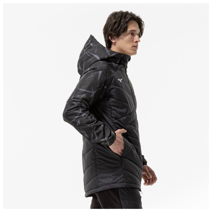 【未使用】MIZUNOブレスサーモ ジャケット L コート MIZUNO（ミズノ） （レディース）テックフィル ブレスサーモ ロング