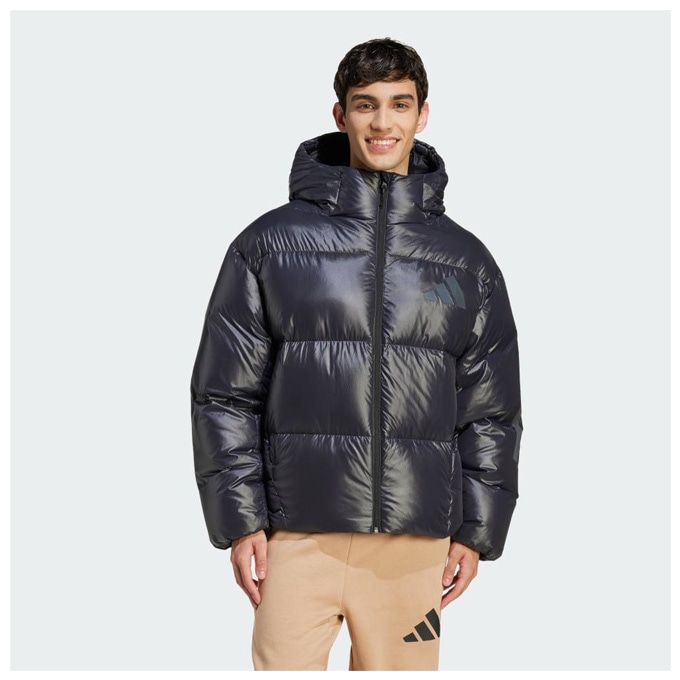 90s adidas フィンランド製＜ビッグサイズ中綿ダウンベスト＞M2268s ブラック/3XLのみ】adidas（アディダス）Z.N.E.パファー クライマ