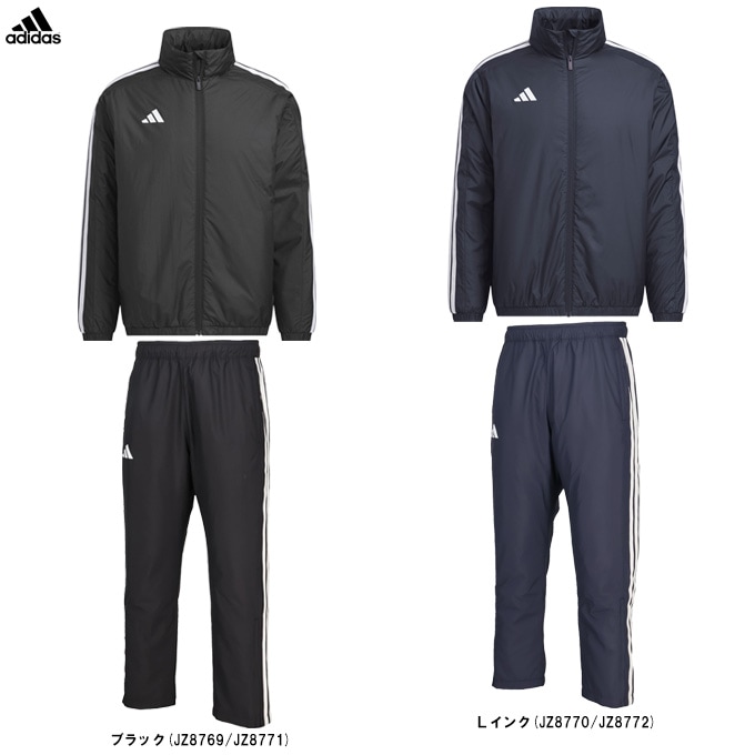 adidas（アディダス）スリーストライプス ルーズフィット 中わた入り