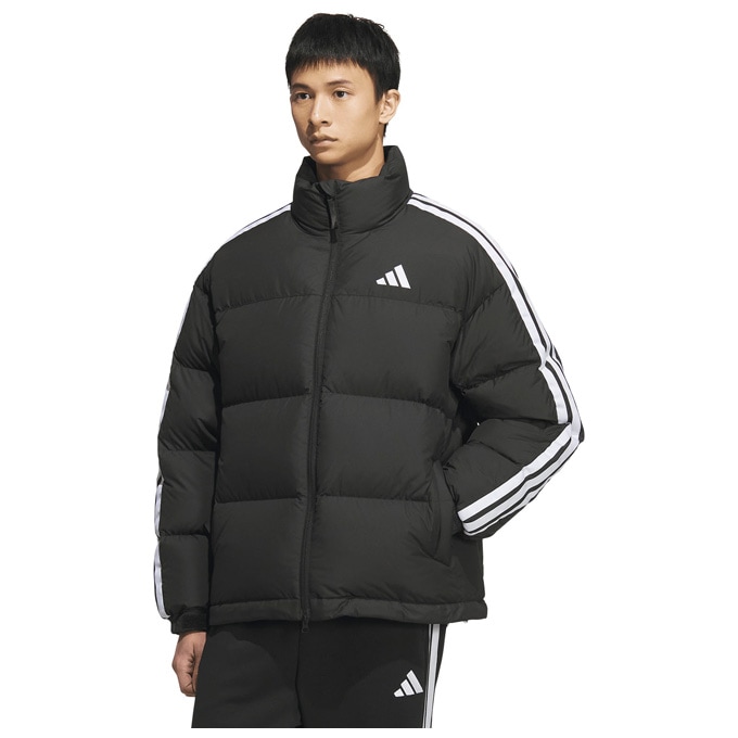 adidas（アディダス）スリーストライプス ルーズフィット ダウン 