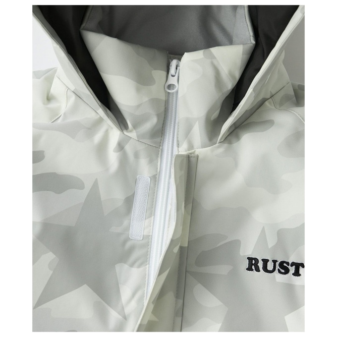 RUSTY（ラスティ）キッズ 迷彩柄 スキーウエア 上下セット（943800