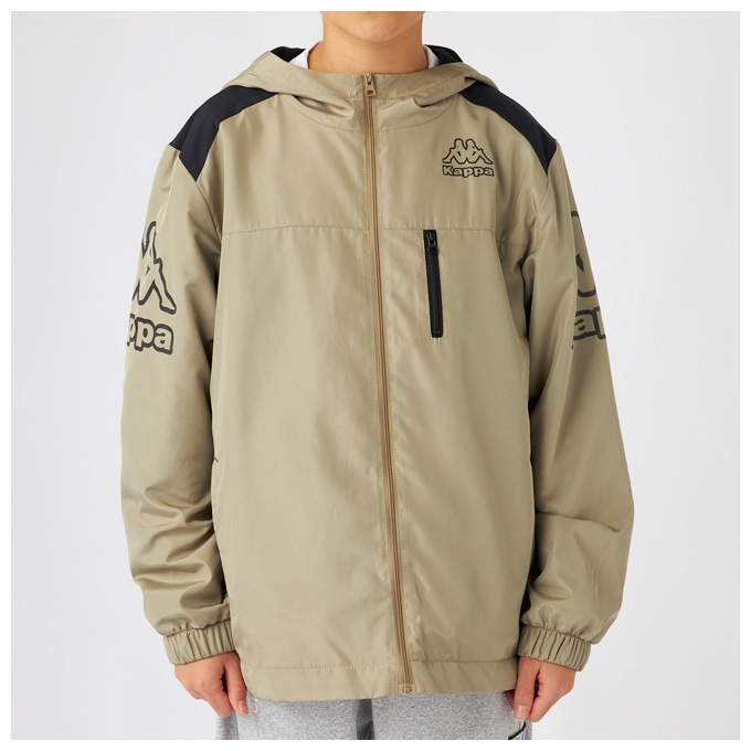 Kappa（カッパ）ジュニア ウィンドブレーカー ジャケット パンツ 上下