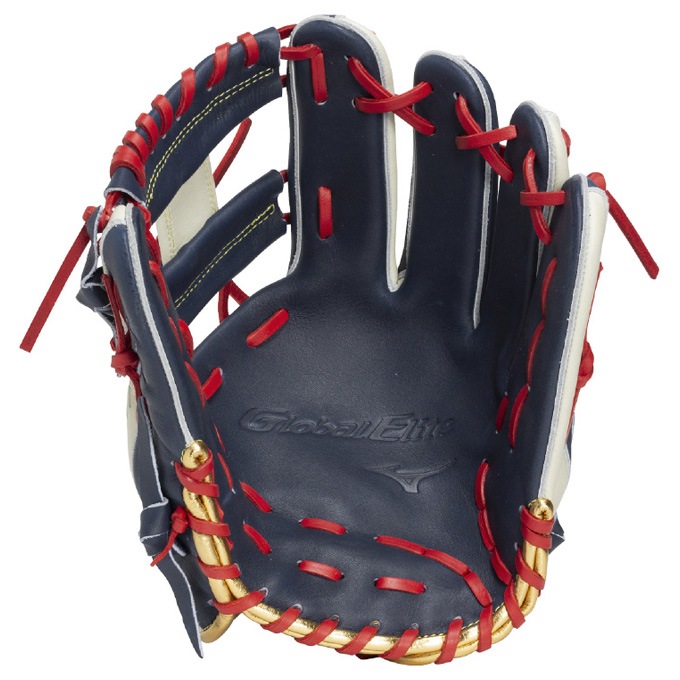 Mizuno ミズノ　グローバルエリート　グローブ MIZUNO（ミズノ）限定 軟式用グラブ グローバルエリート 勝色