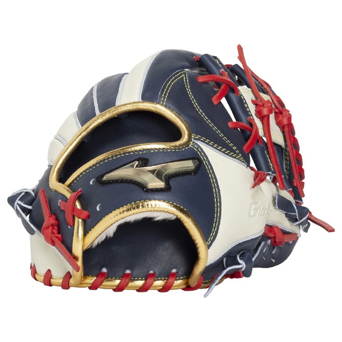 MIZUNO（ミズノ）限定 軟式用グラブ グローバルエリート 勝色