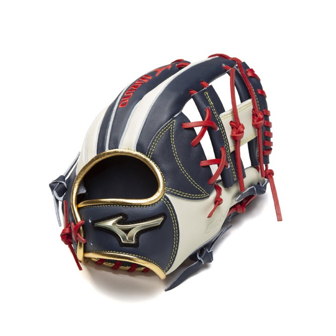 MIZUNO（ミズノ）限定 軟式用グラブ グローバルエリート 勝色