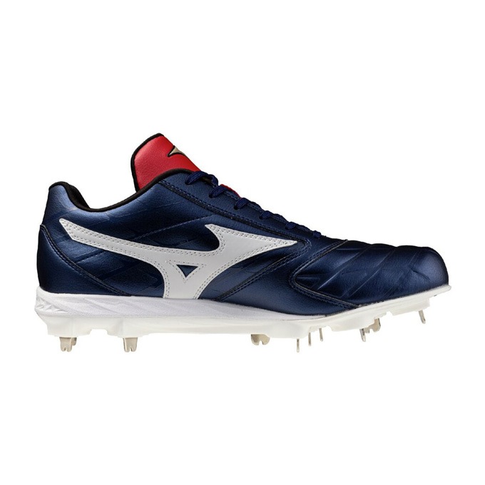 Mizuno グローバルエリートスパイク ネイビー　　左投手用　新品 MIZUNO（ミズノ）限定 グローバルエリート スピードレボエリート2