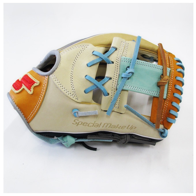 SSK（エスエスケイ）限定 軟式用グラブ カラフルシリーズ 内野手用 345