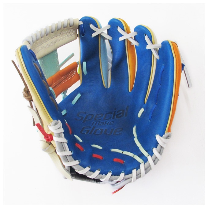 SSK（エスエスケイ）限定 軟式用グラブ カラフルシリーズ 内野手用 345