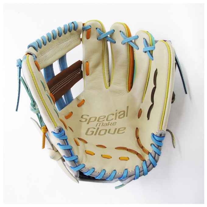 Sasaki 軟式グローブ カラフル SSK（エスエスケイ）限定 軟式用グラブ カラフルシリーズ 内野手用 761