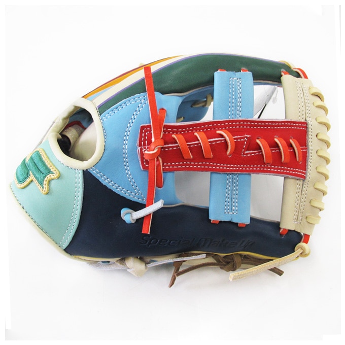 SSK（エスエスケイ）限定 軟式用グラブ カラフルシリーズ 内野手用 761