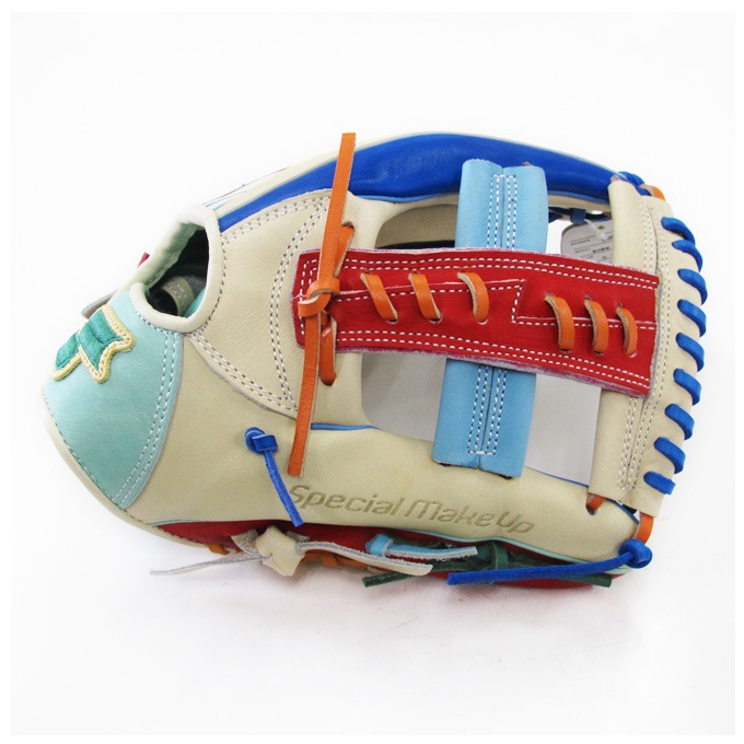 SSK（エスエスケイ）限定 軟式用グラブ カラフルシリーズ 内野手用 761