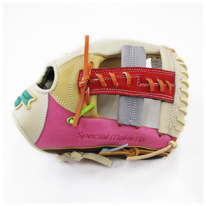 SSK（エスエスケイ）限定 軟式用グラブ カラフルシリーズ 内野手用 761