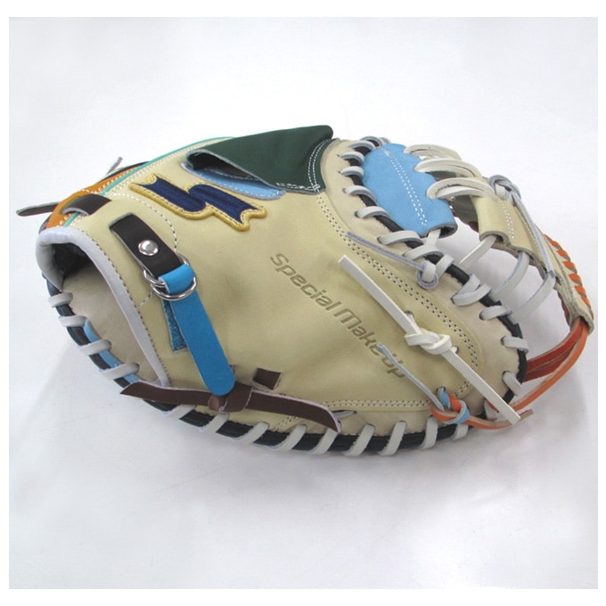 SSK（エスエスケイ）限定 軟式用キャッチャーミット カラフルシリーズ