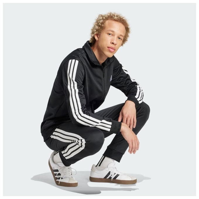 adidas（アディダス）ベーシック スリーストライプス トリコット