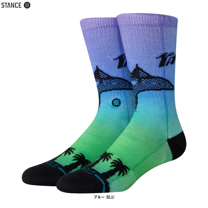 STANCE�ʥ����󥹡�RAYS TS CREW��A556A24RAY����� �١����ܡ��� �ȥ졼�˥� ���ݡ��� ���˥� �����奢�� ���å��� ���� MLB �᥸�㡼�꡼�� ����ѥ٥����쥤�� ������ ���