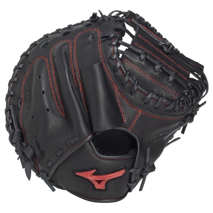 MIZUNO（ミズノ）軟式用キャッチャーミット ウィルドライブ レッド