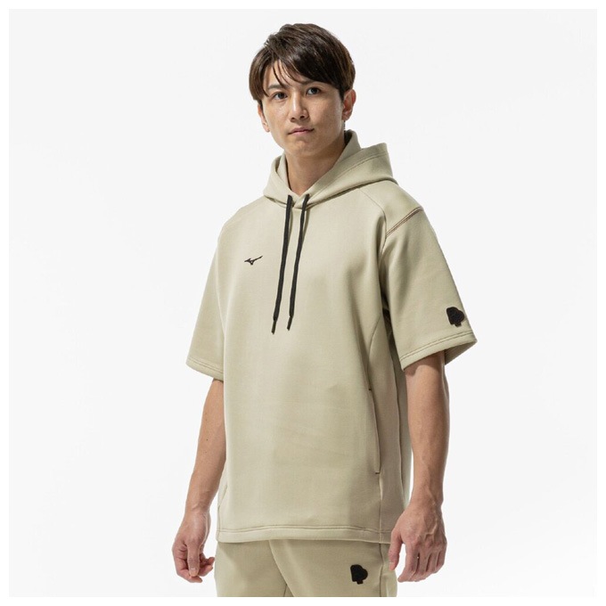 MIZUNO（ミズノ）半袖スウェットフーディ（12JEDK70）スポーツ 野球