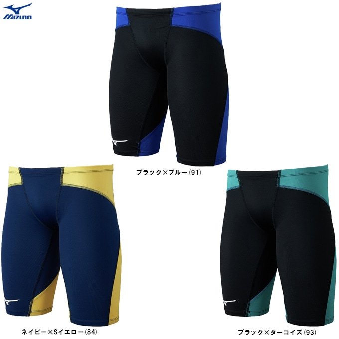 MIZUNO（ミズノ）GX・SONIC DUAL 競泳用ハーフスパッツ（N2MBD015）WA