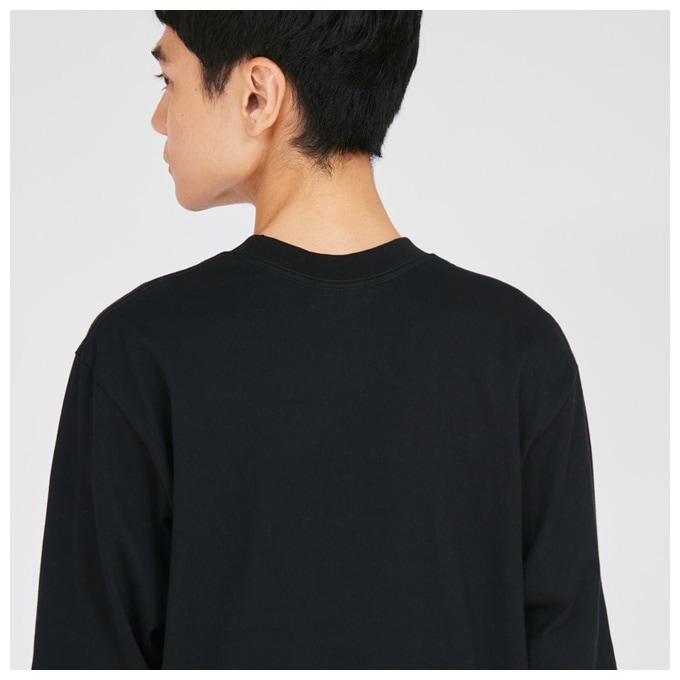 Hanes（ヘインズ）KURO クルーネックロングスリーブTシャツ XXL 大きい