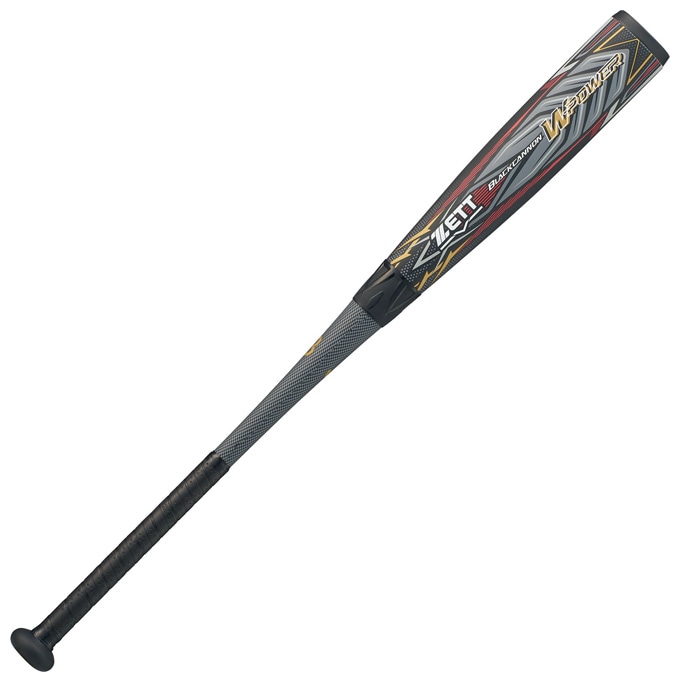 84cm】ZETT（ゼット）限定 軟式用FRP製バット BLACKCANNON-WPower