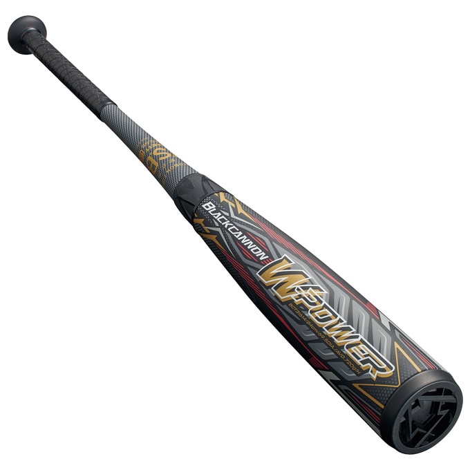 84cm】ZETT（ゼット）限定 軟式用FRP製バット BLACKCANNON-WPower