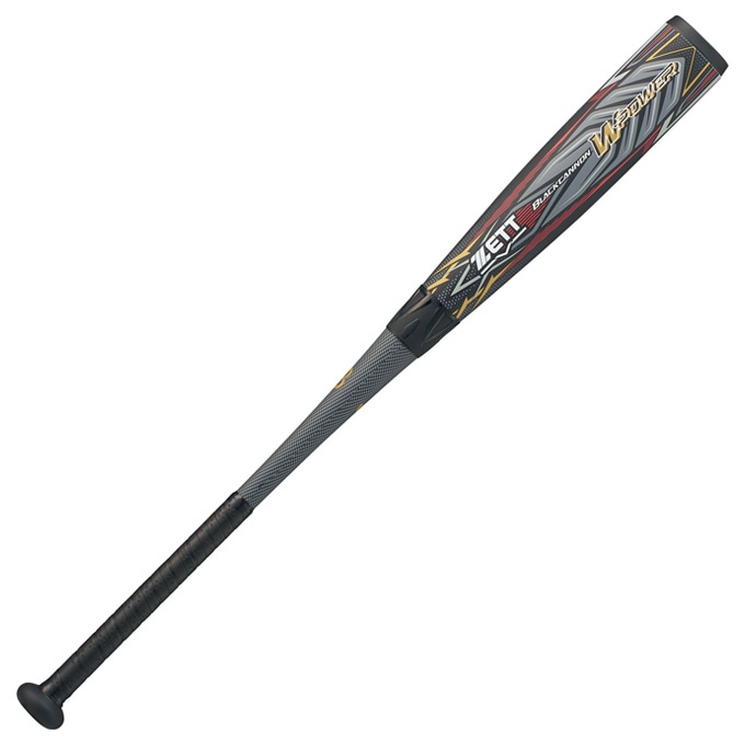 83cm】ZETT（ゼット）限定 軟式用FRP製バット BLACKCANNON-WPower