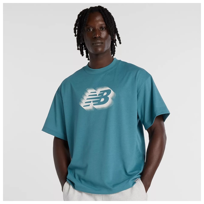 New Balance（ニューバランス）NBロゴTシャツ（MT61C625）スポーツ