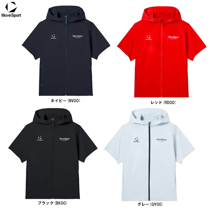 DESCENTE CHUO Univ. 半袖ウェア DESCENTE（デサント）ムーブスポーツ 半袖フルジップクロスフーディ