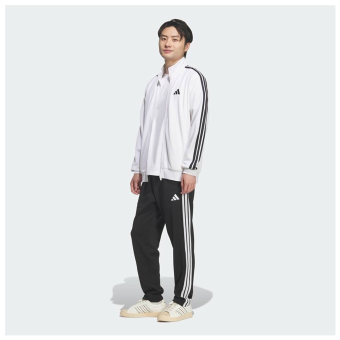 adidas（アディダス）スリーストライプス レギュラーフィット ダブル