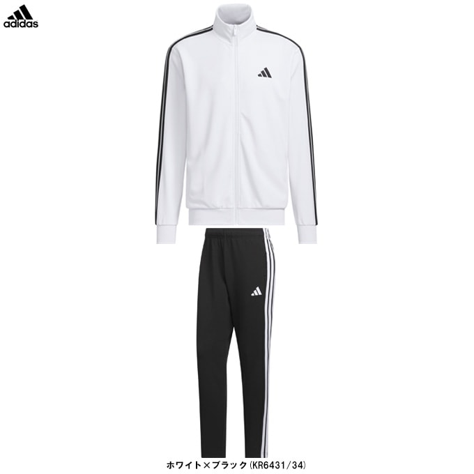 adidas ホワイトジャージセットアップ アディダス adidas メンズ 長袖ジャージジャケット M HOT トラック