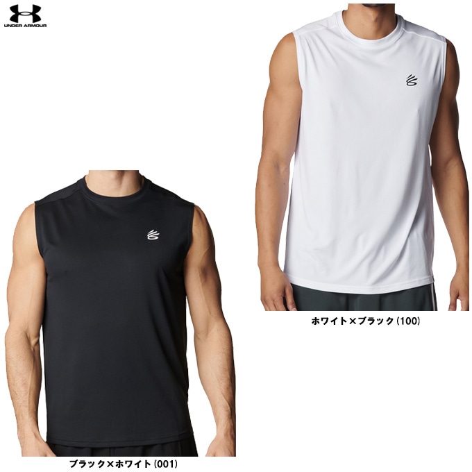 on ノースリーブ UNDER ARMOUR（アンダーアーマー）カリー テック スリーブレス タンク