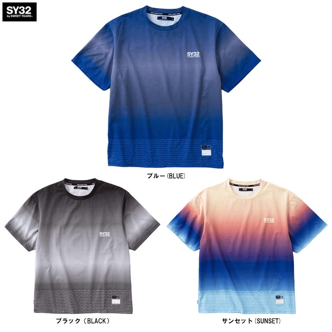 SY32（エスワイサーティトゥ）GRADATION LOGO TEE（3226SN135