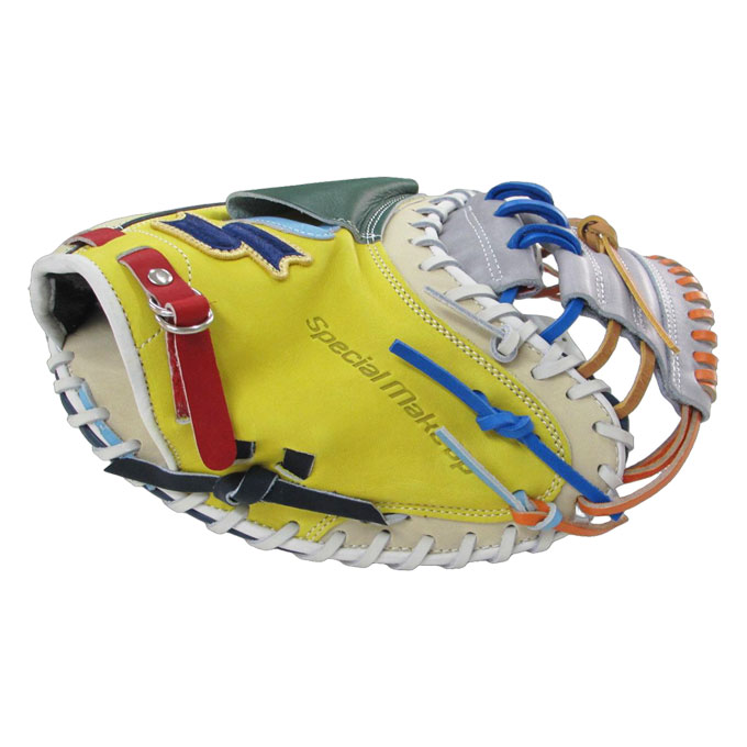 SSK（エスエスケイ）限定 軟式用キャッチャーミット カラフルシリーズ