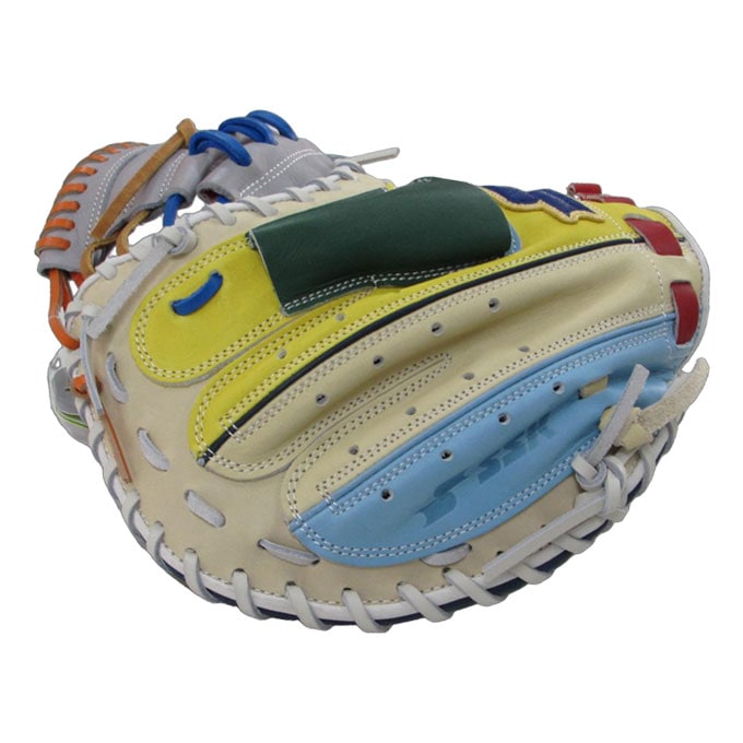 SSK（エスエスケイ）限定 軟式用キャッチャーミット カラフルシリーズ