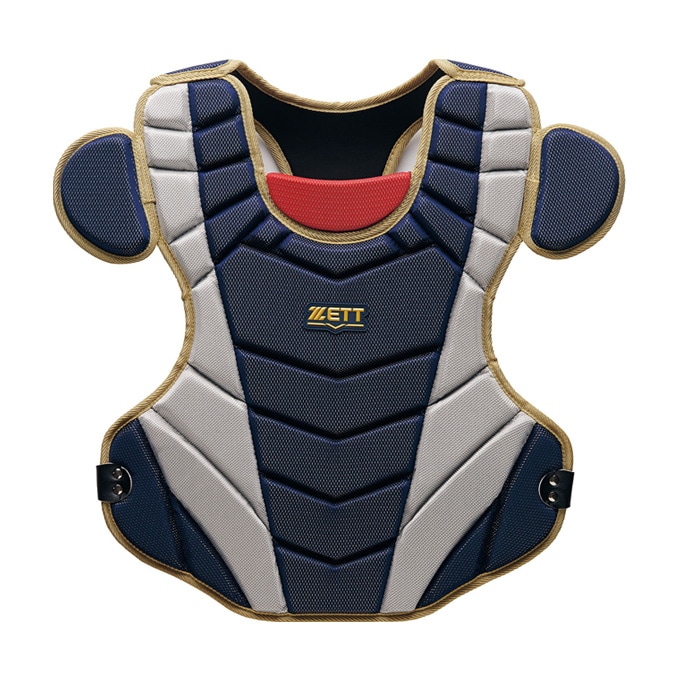 ZETT（ゼット）限定 軟式・ゴムソフトボール用 キャッチャー防具 4点